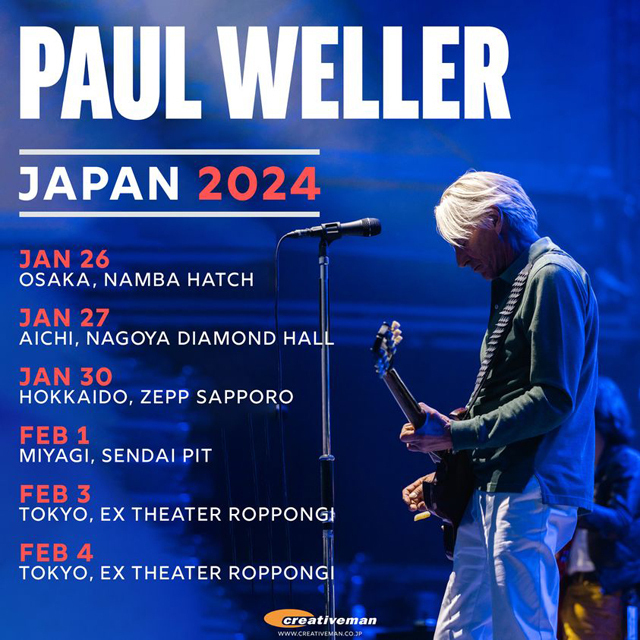 Paul Weller Japanese Unofficial Fansite